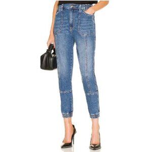 Retrofete $325 Carter Denim Jeans Pant Sz 26 Jogger NWT